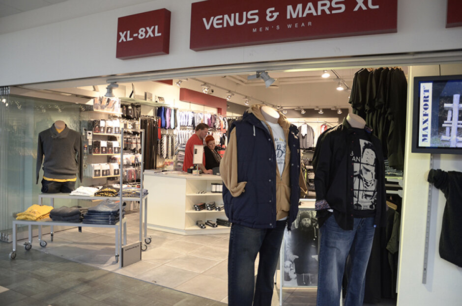 Venus & Mars XL - Besøg vores BUTIK med plus size modetøj XL tøj