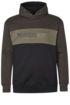 North - Sweatshirt med huva 