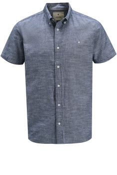 Jack & Jones - Hørskjorte, kortærmet